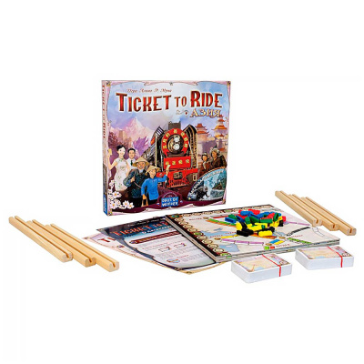 Настольная игра Ticket to Ride Азия Hobby World 915274 1